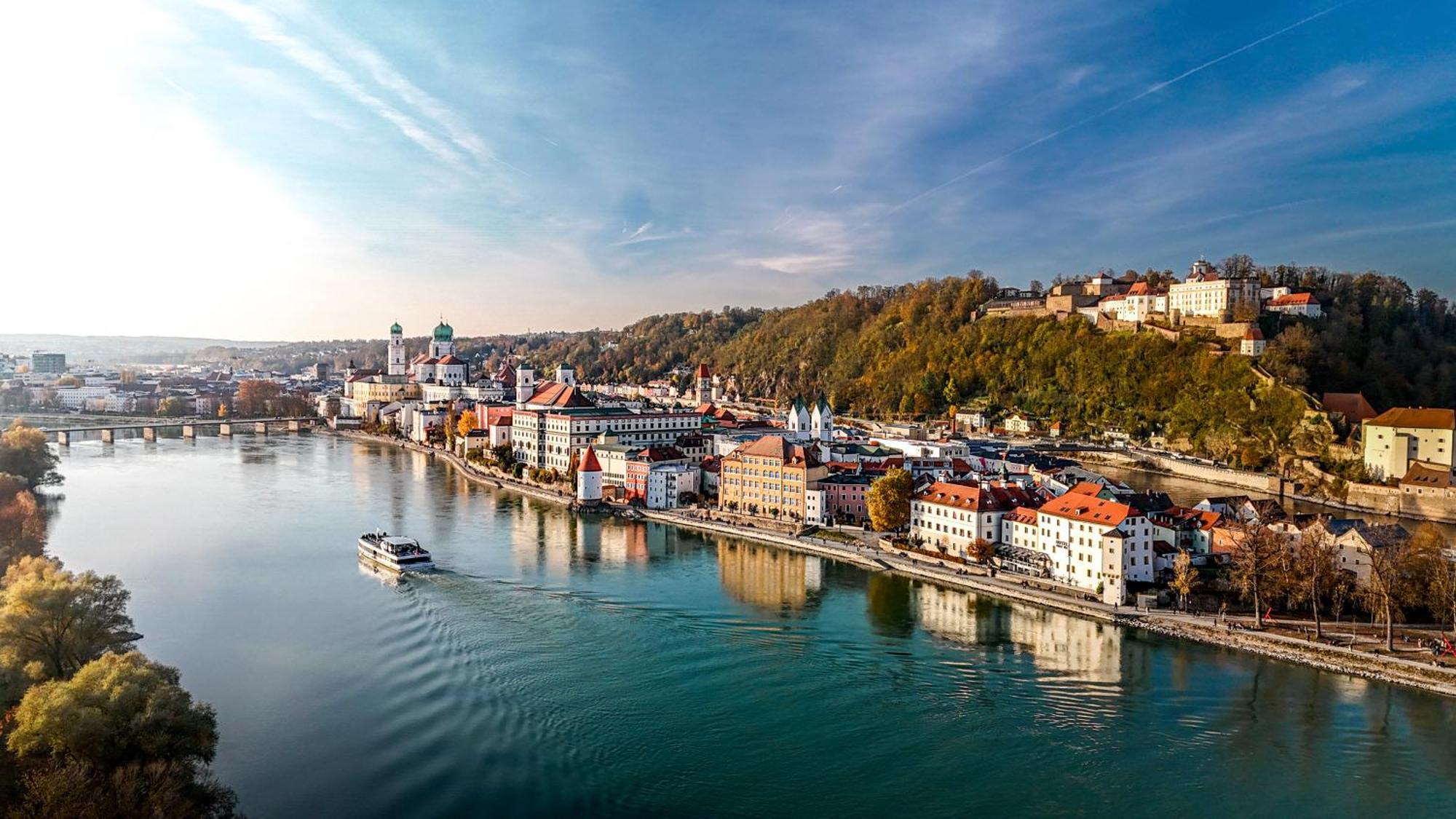 Apartment Passau B - Stilvoll, Modern & Cozy Im Zentrum Von パッサウ エクステリア 写真